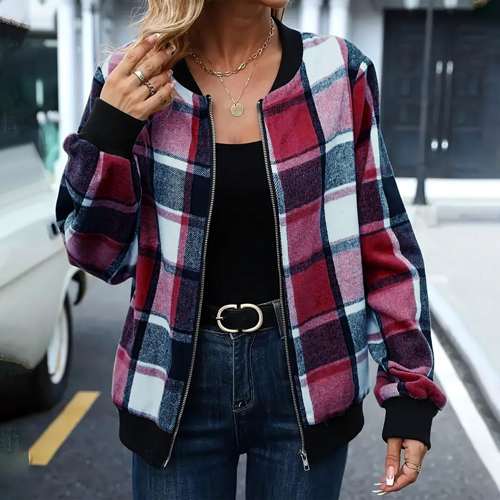 Female Bomber Jacket