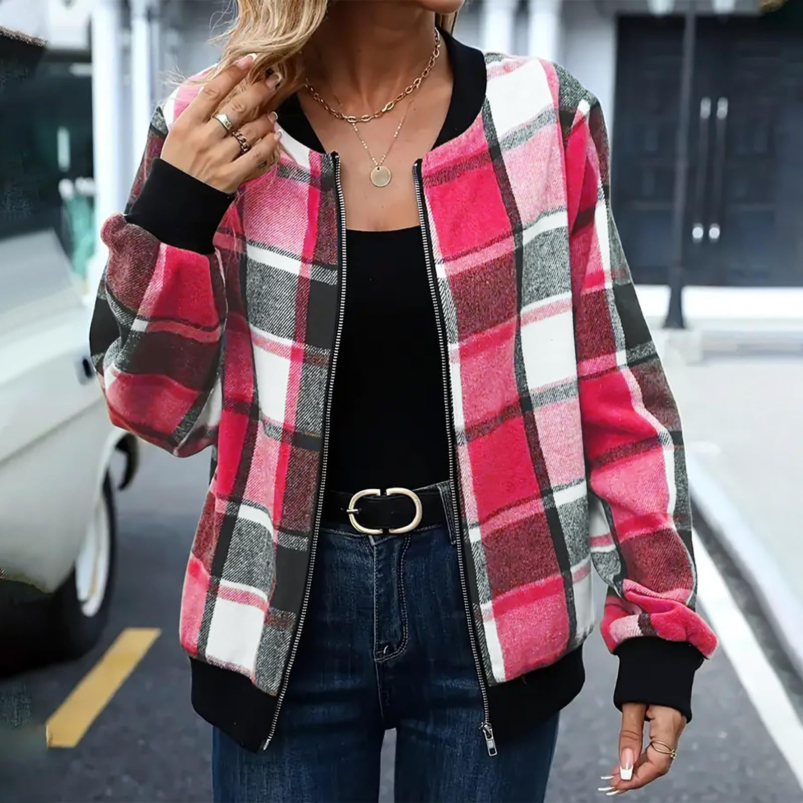 Female Bomber Jacket