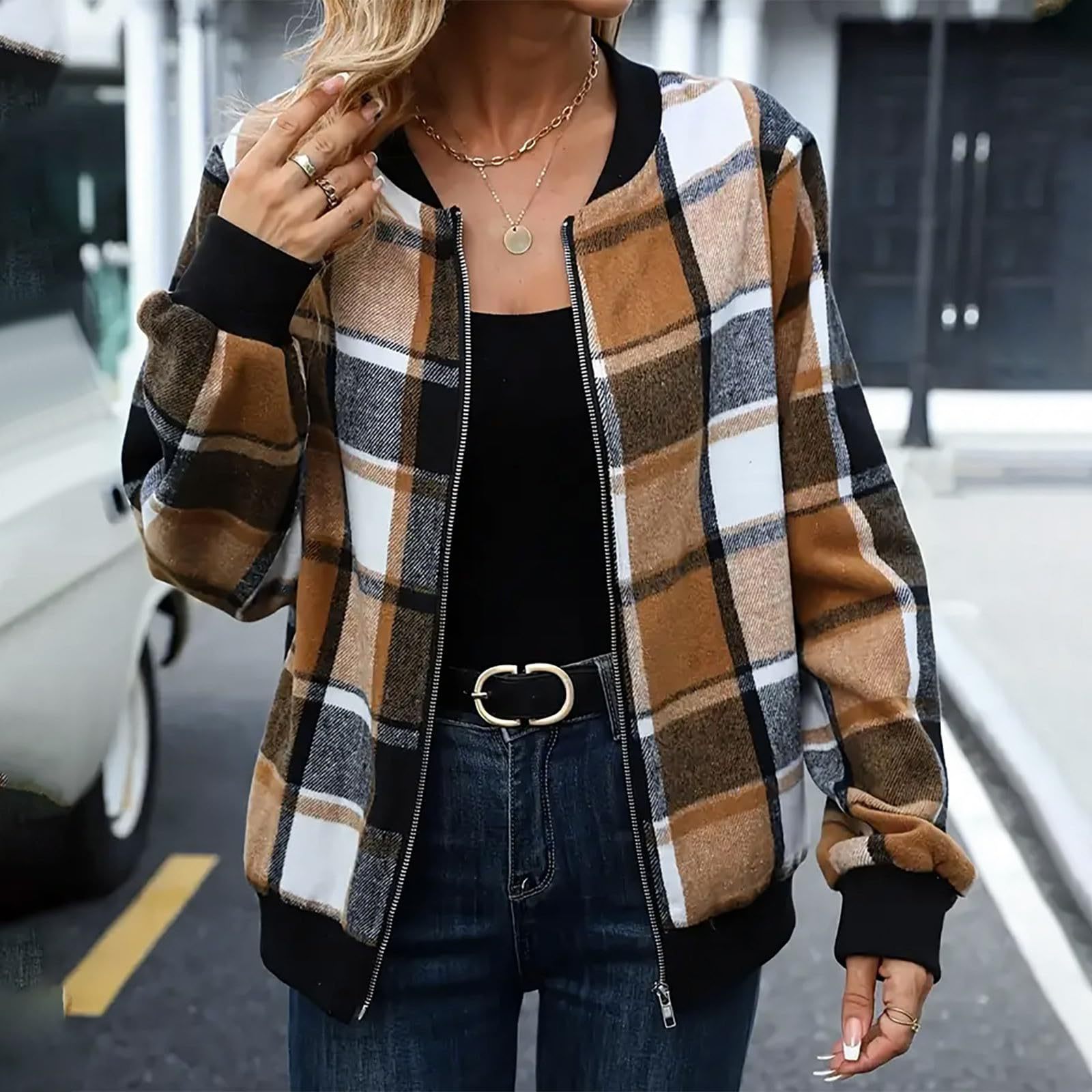 Female Bomber Jacket